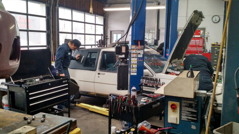 Inside the Lift Garage