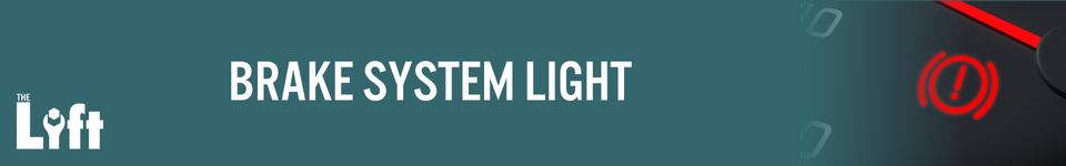 Dashboard Warning Lights Brake System Light